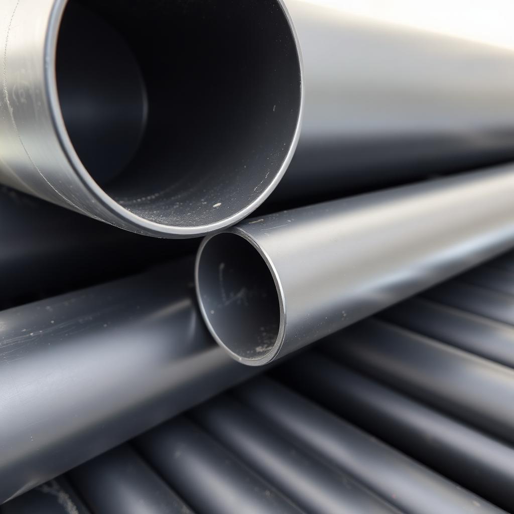 Stacked seamless carbon steel line pipes to ASTM A106 B/C and API 5L X42–X70 for sour-service oil and gas pipelines